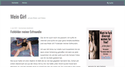 Desktop Screenshot of mein-girl.com